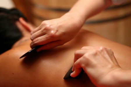 IМассаж Гуаша